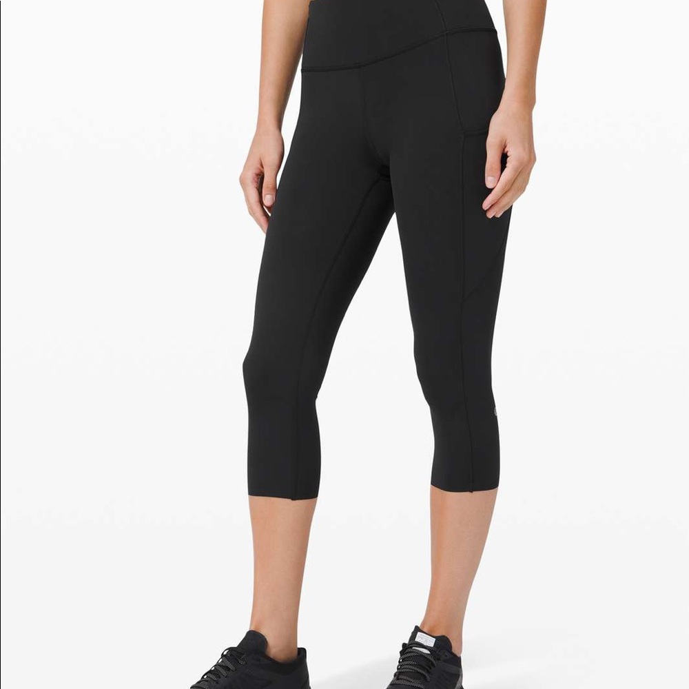 Lululemon Fast and Free Crop 19”
